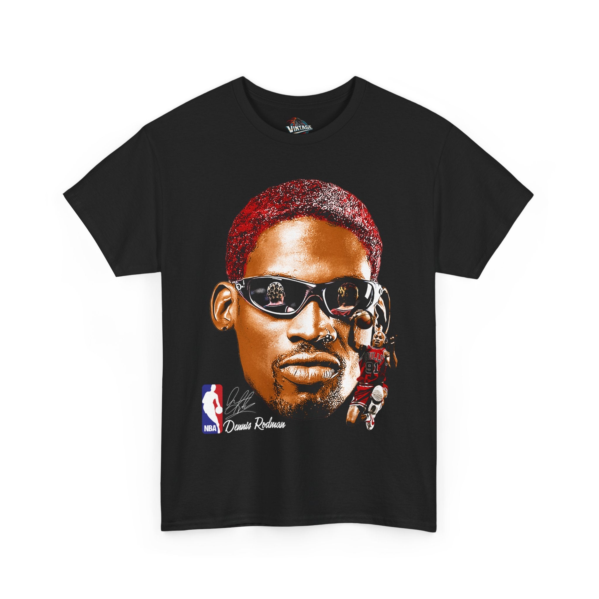 RED BIG FACE MENACE STANDARD TEE