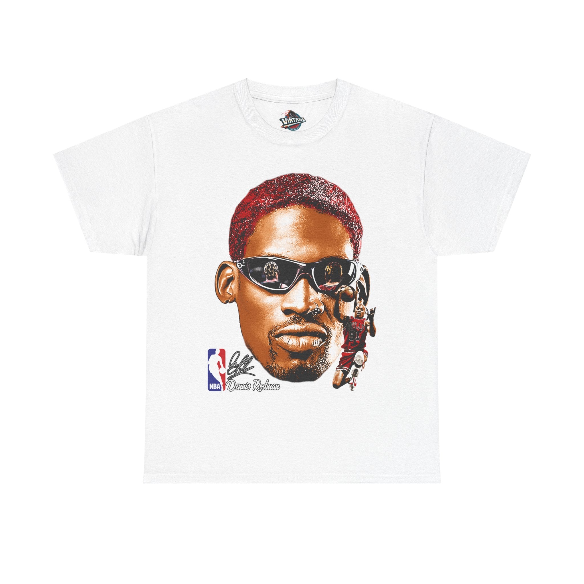 RED BIG FACE MENACE STANDARD TEE