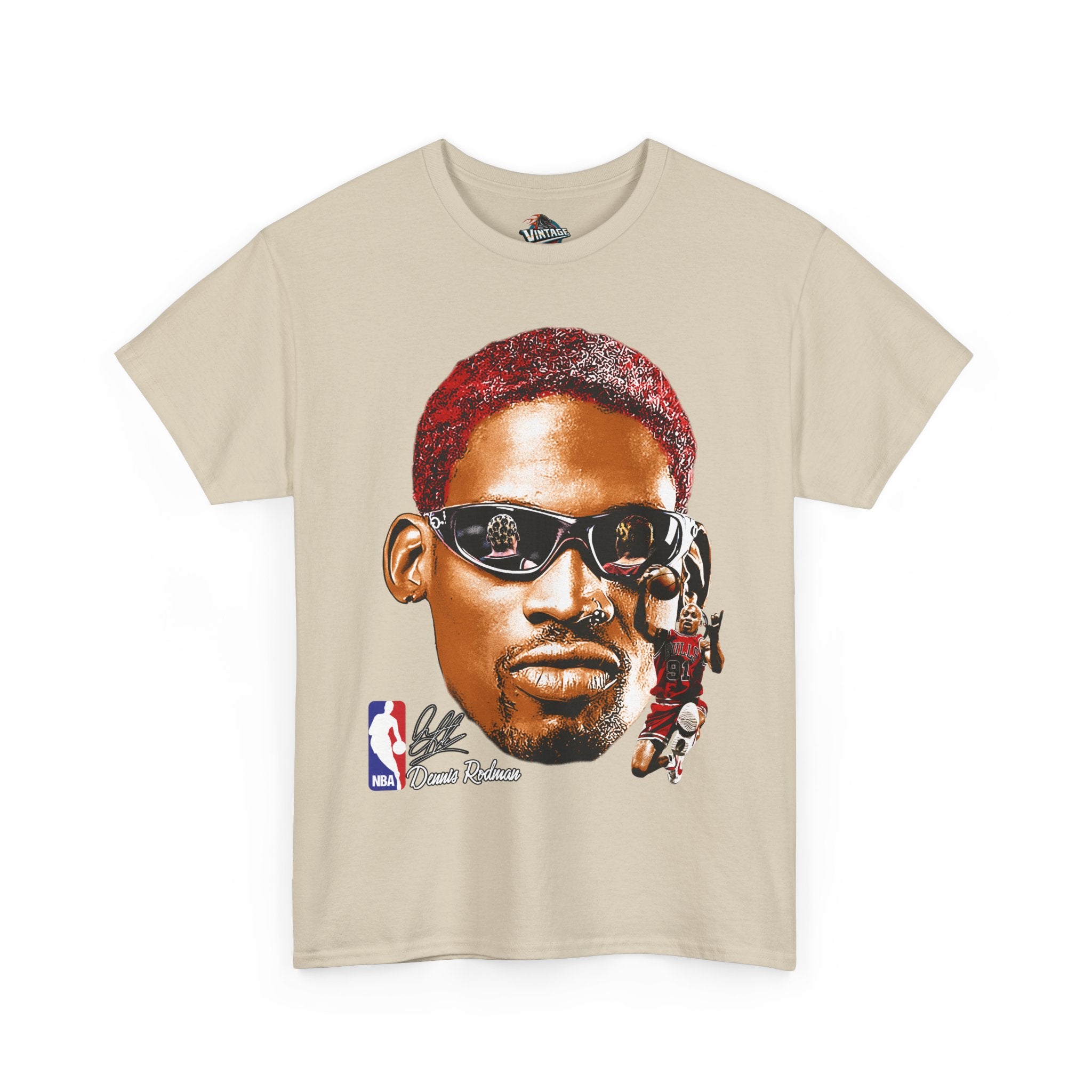 RED BIG FACE MENACE STANDARD TEE