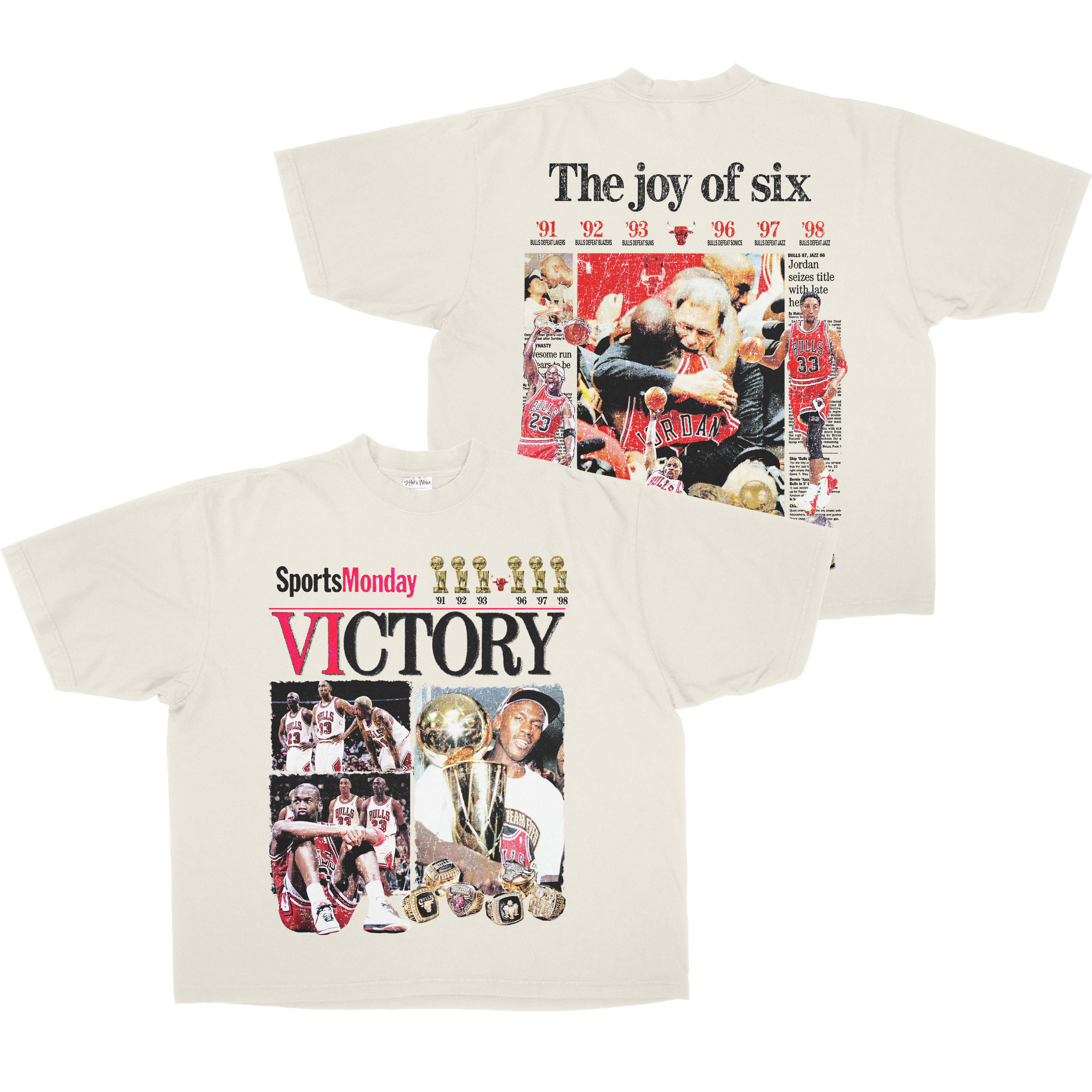 THE JOY OF SIX OVERSIZED HEAVYWEIGHT TEE