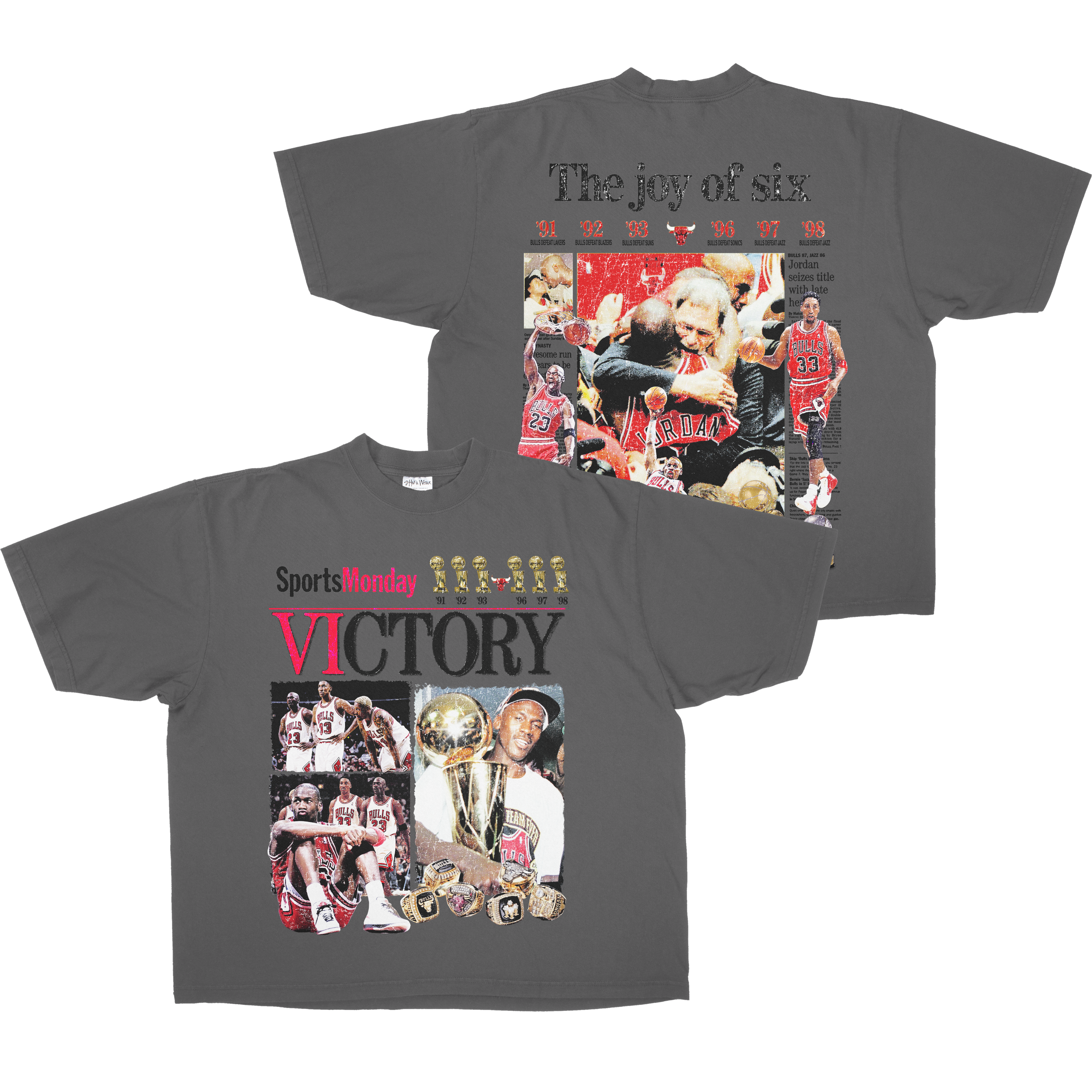 THE JOY OF SIX OVERSIZED HEAVYWEIGHT TEE