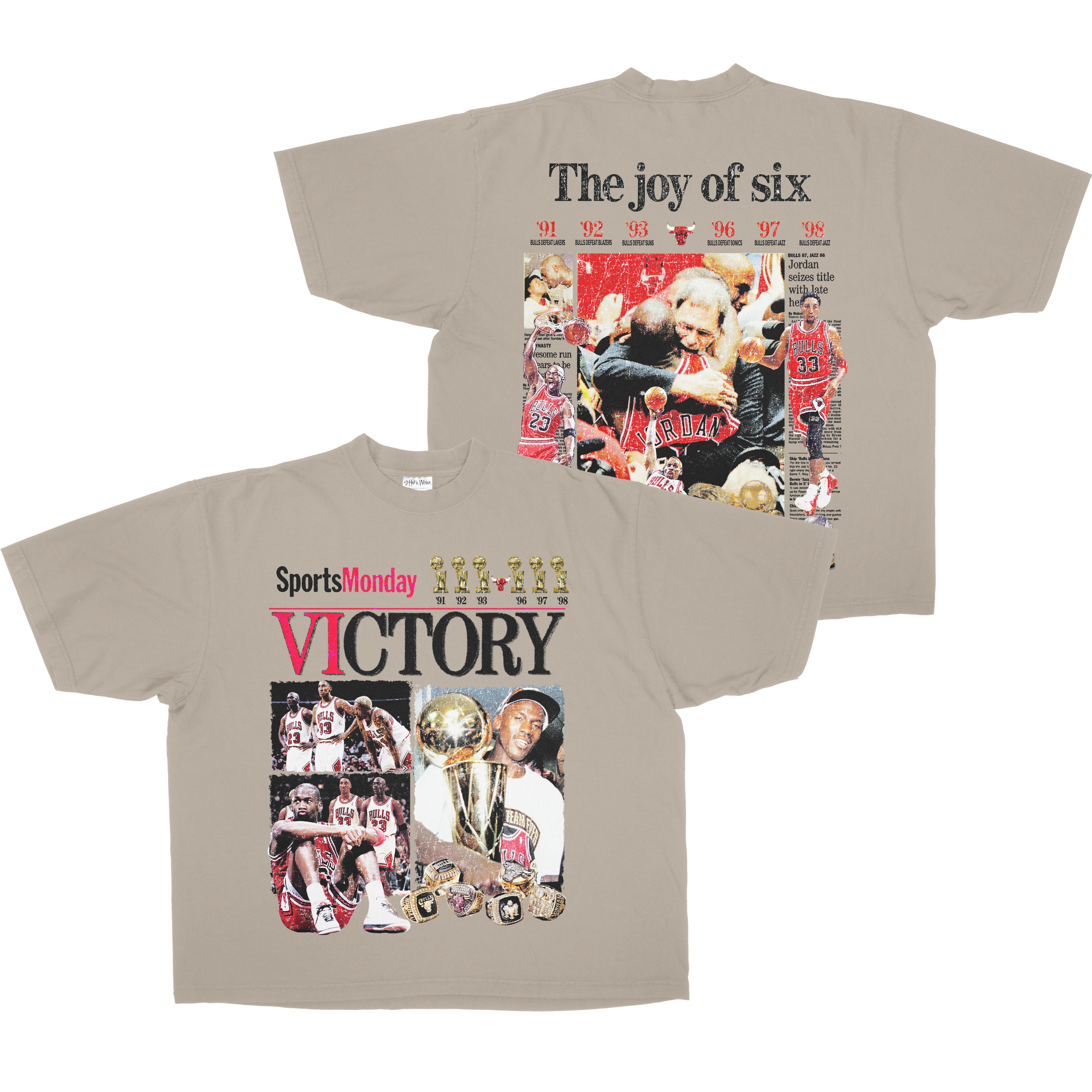 THE JOY OF SIX OVERSIZED HEAVYWEIGHT TEE