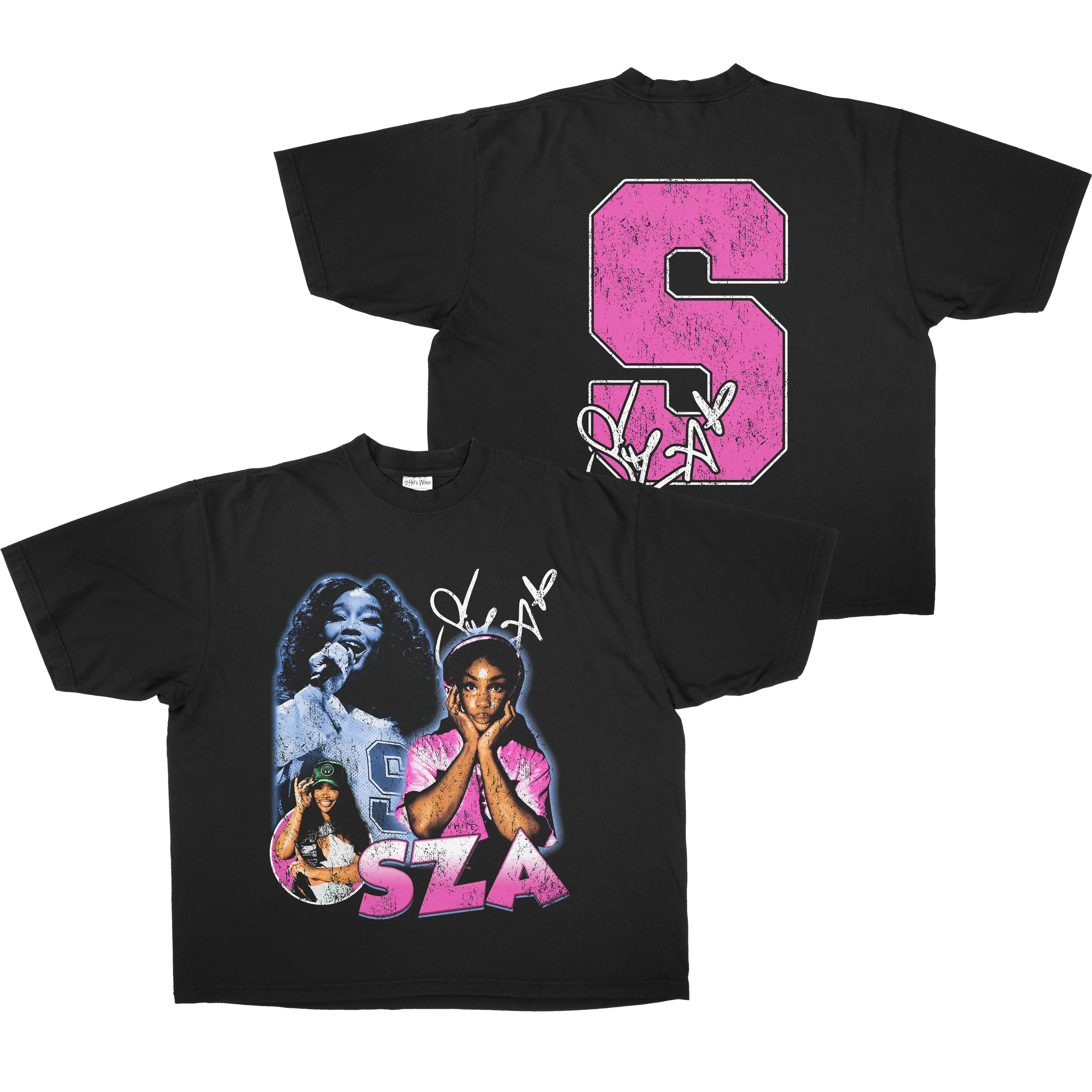 PINK SOS OVERSIZED HEAVYWEIGHT TEE