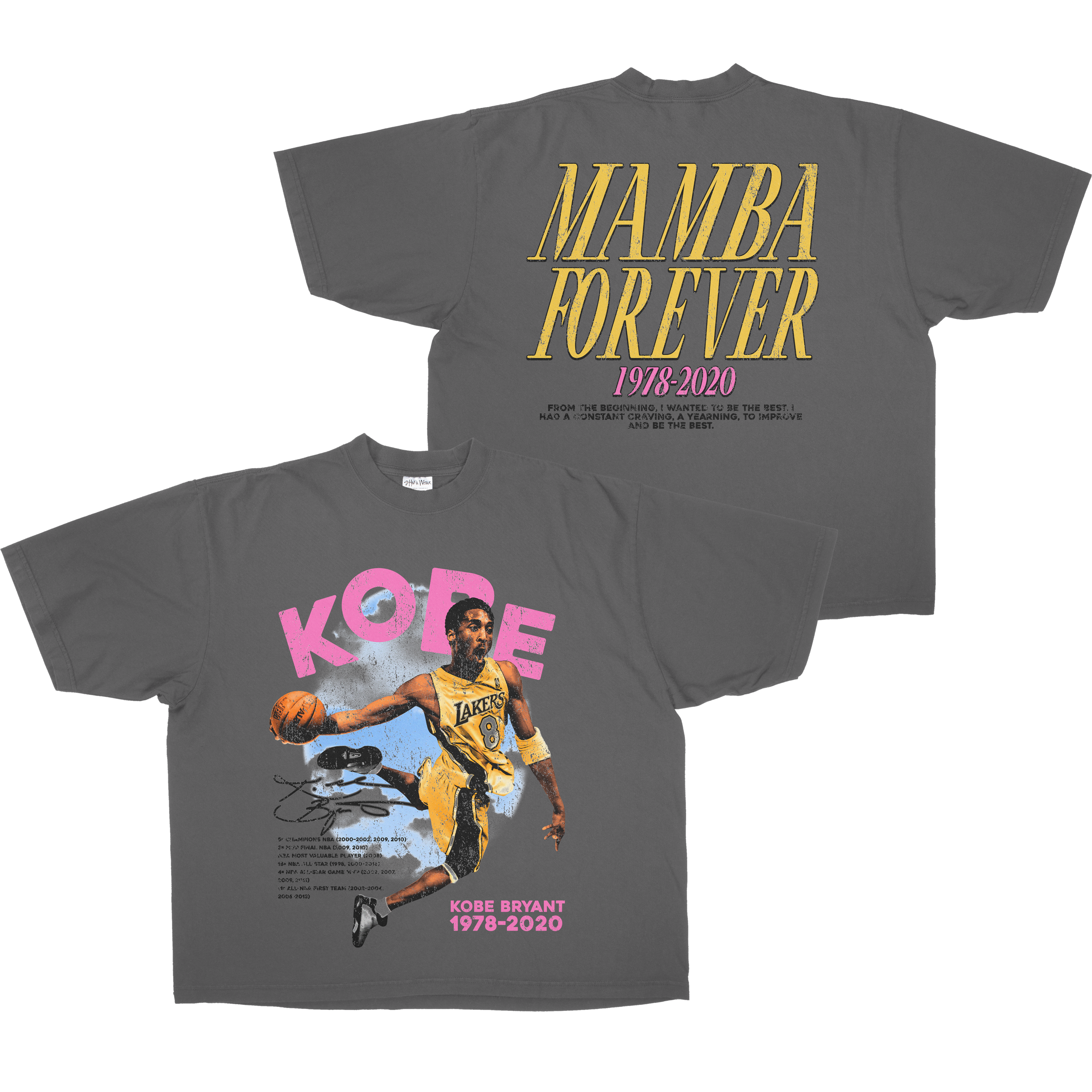 MAMBA FOREVER OVERSIZED HEAVYWEIGHT TEE