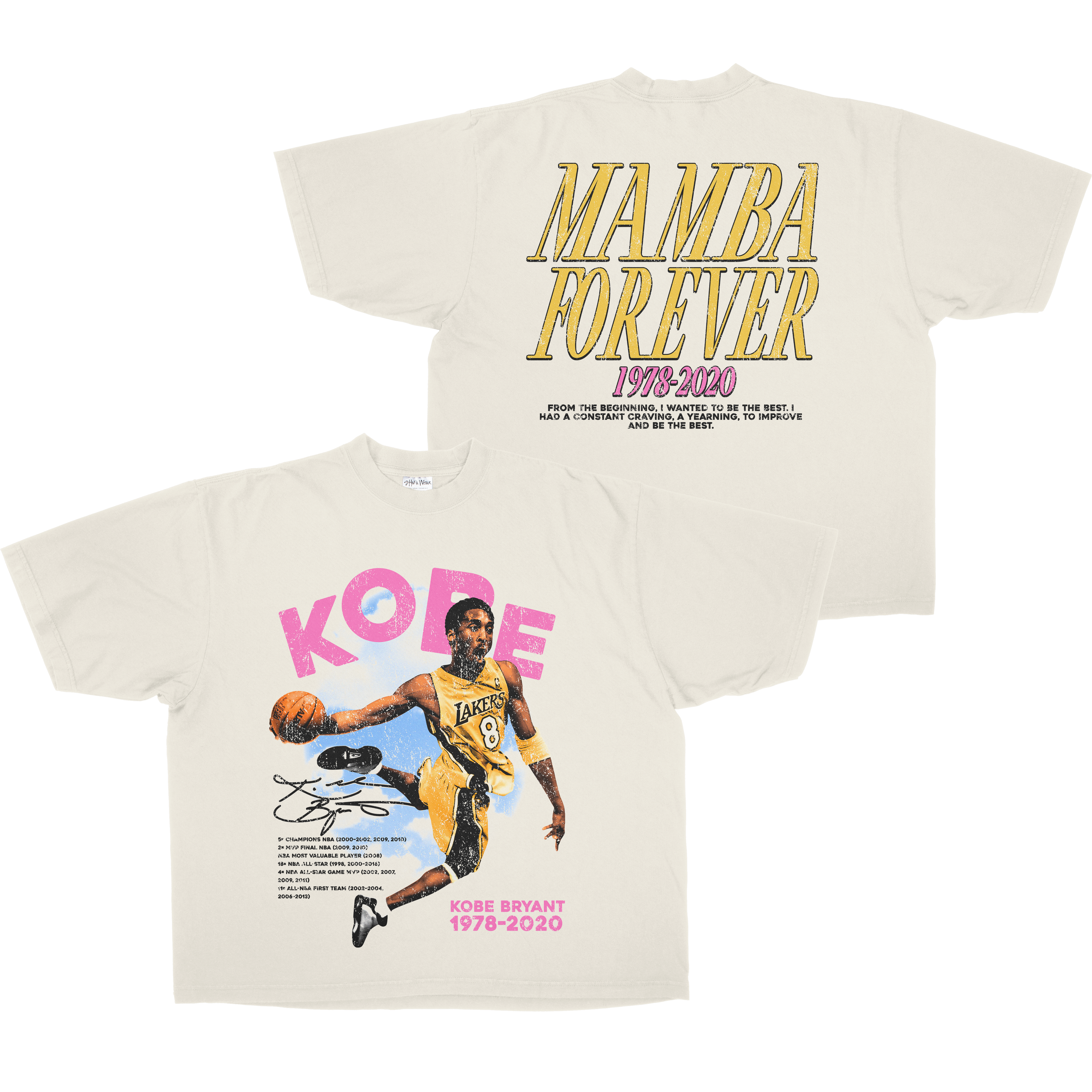 MAMBA FOREVER OVERSIZED HEAVYWEIGHT TEE