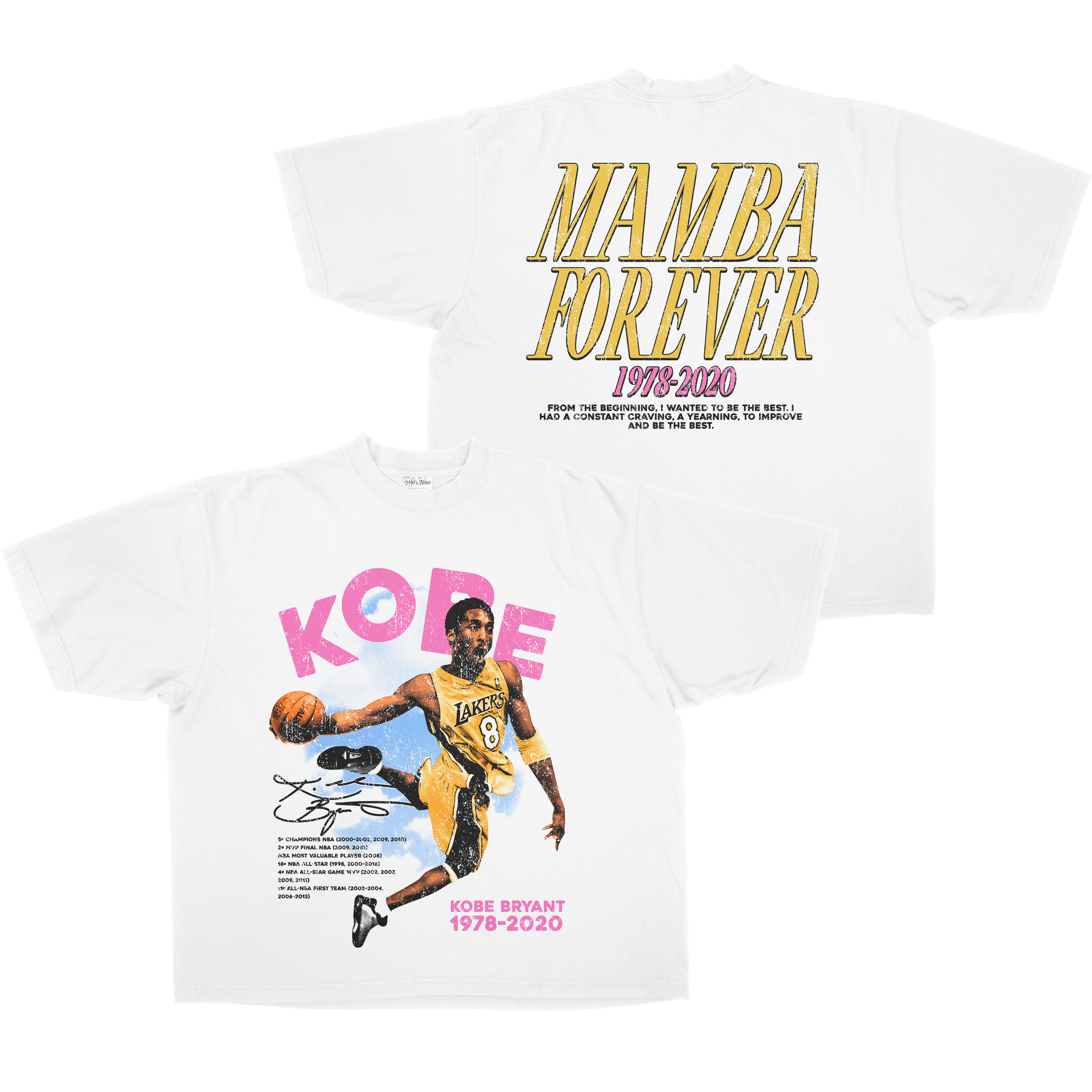 MAMBA FOREVER OVERSIZED HEAVYWEIGHT TEE