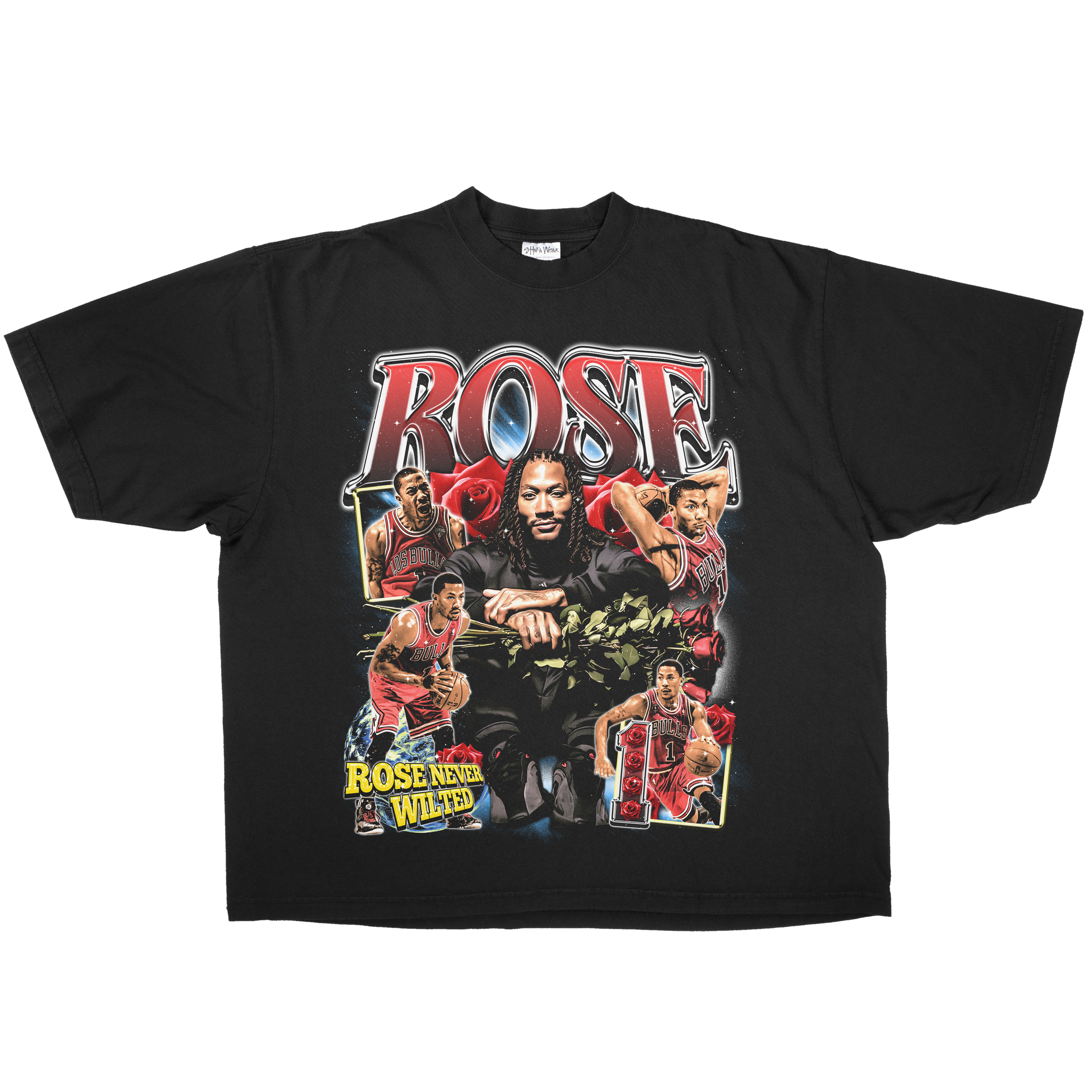 ROSE OVERSIZED HEAVYWEIGHT TEE