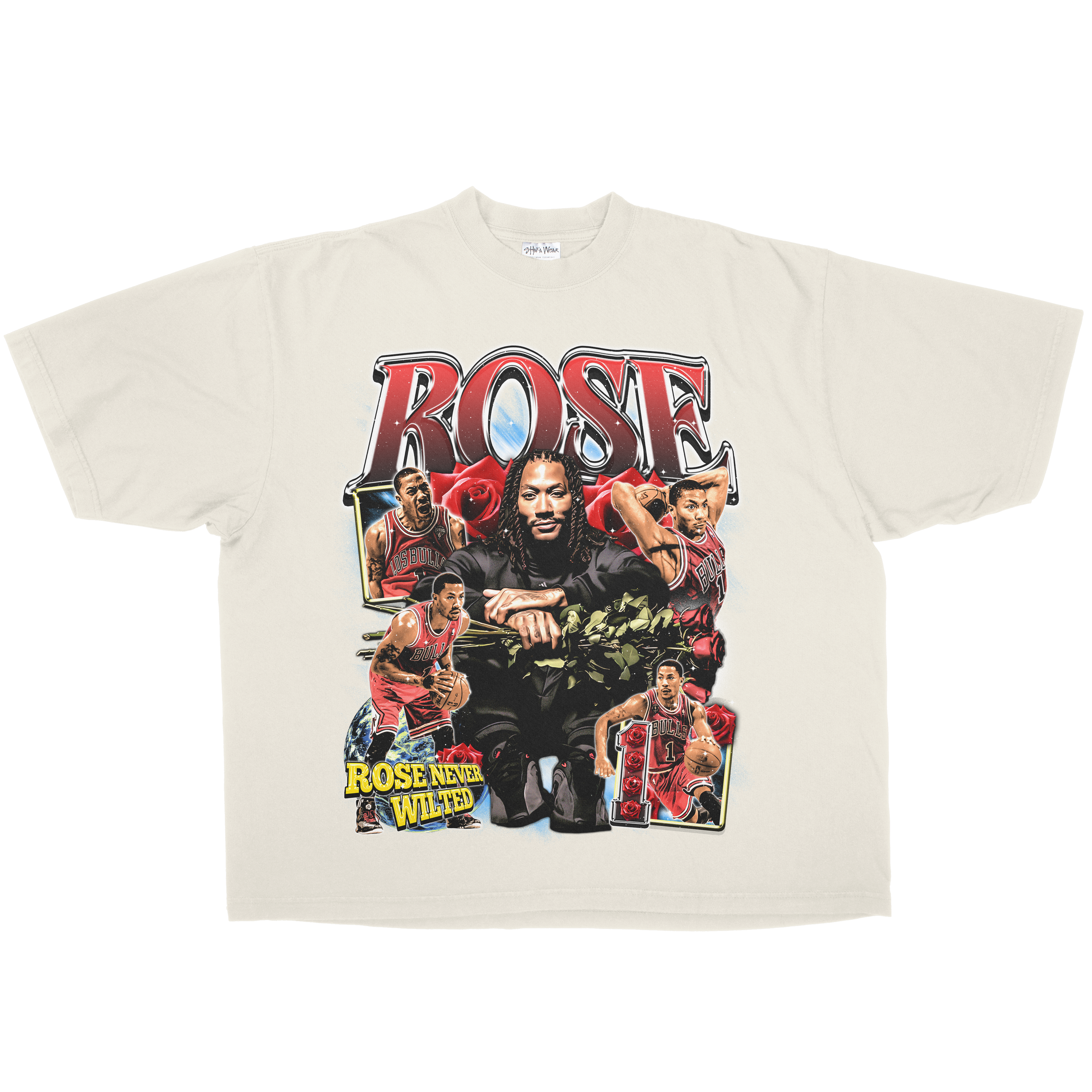 ROSE OVERSIZED HEAVYWEIGHT TEE