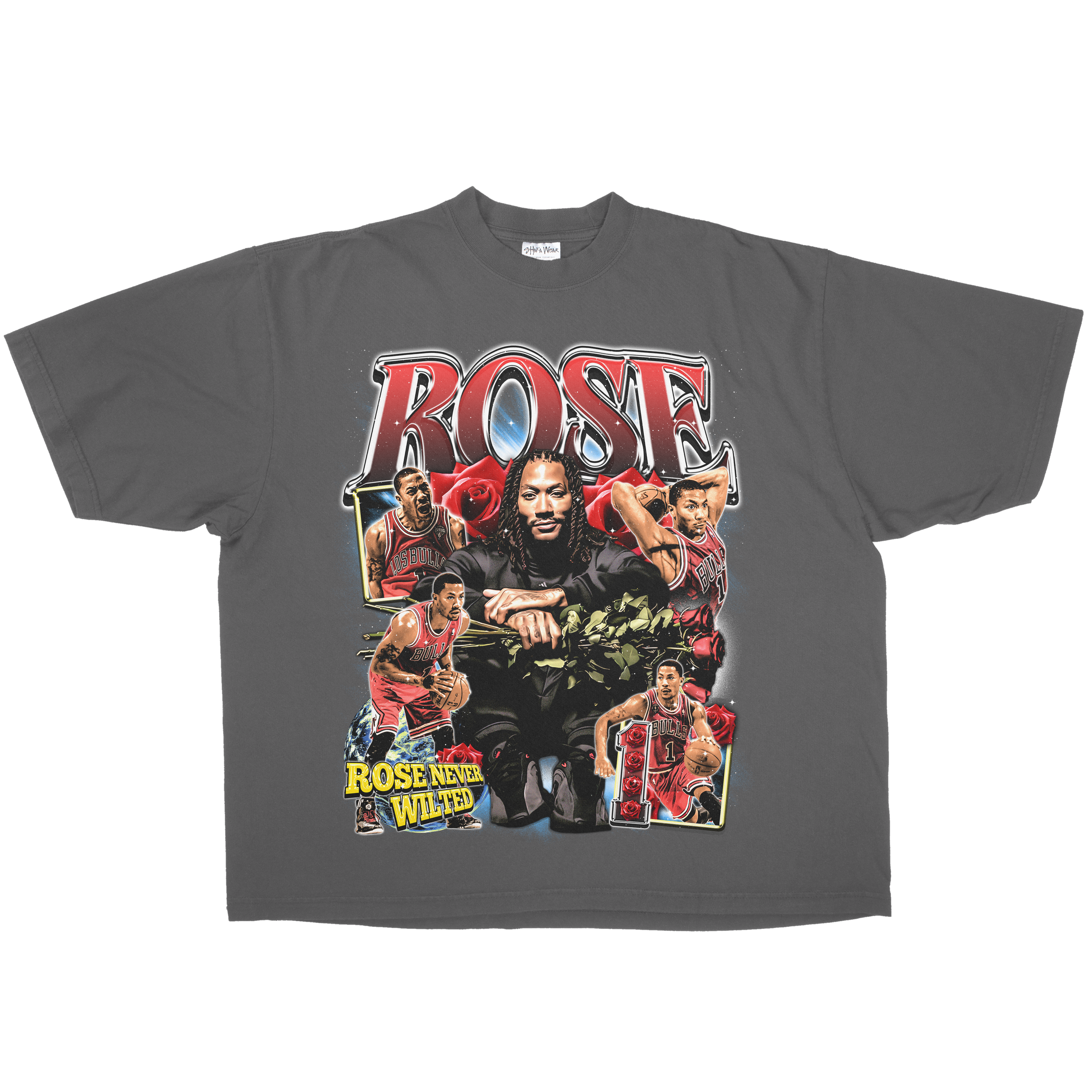 ROSE OVERSIZED HEAVYWEIGHT TEE