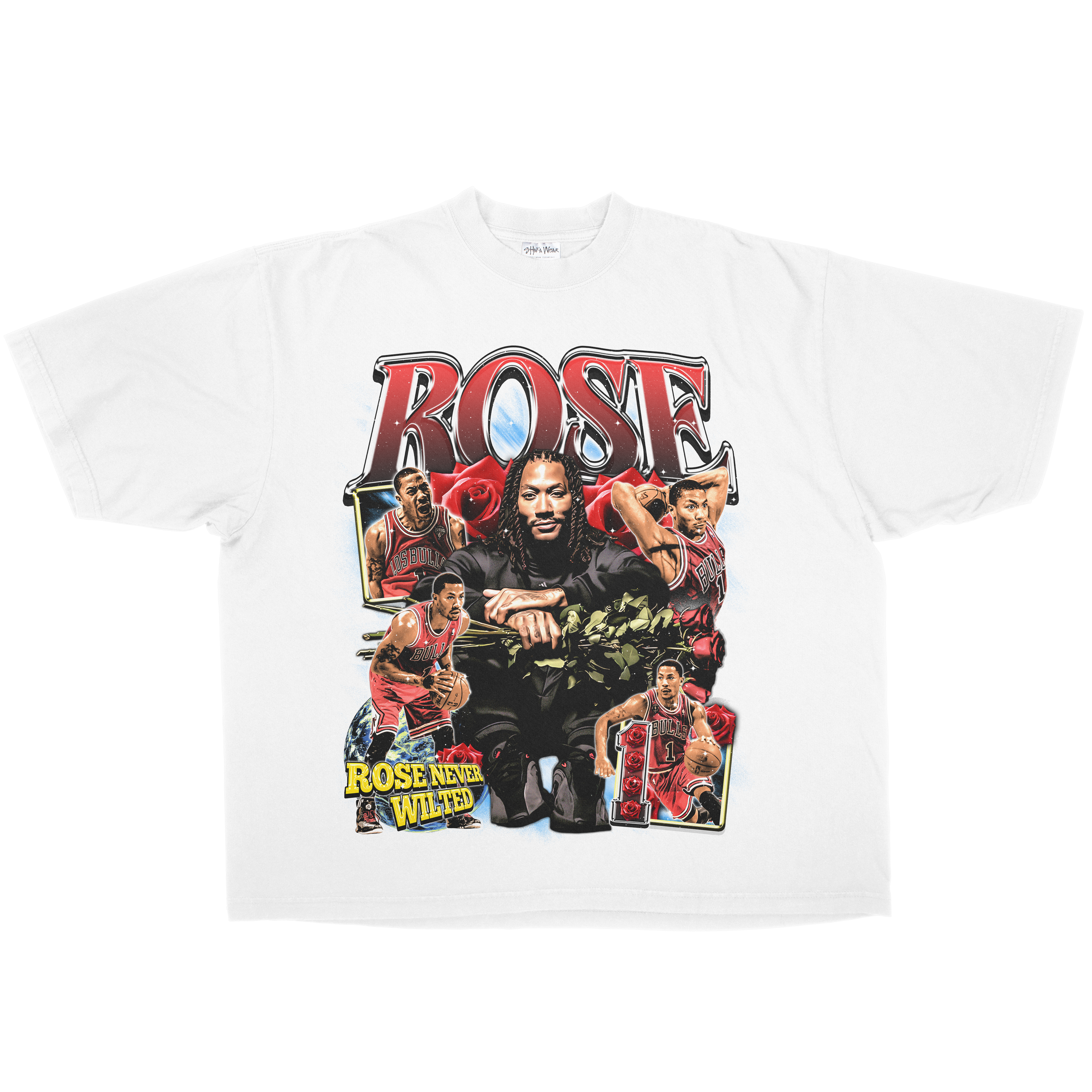 ROSE OVERSIZED HEAVYWEIGHT TEE