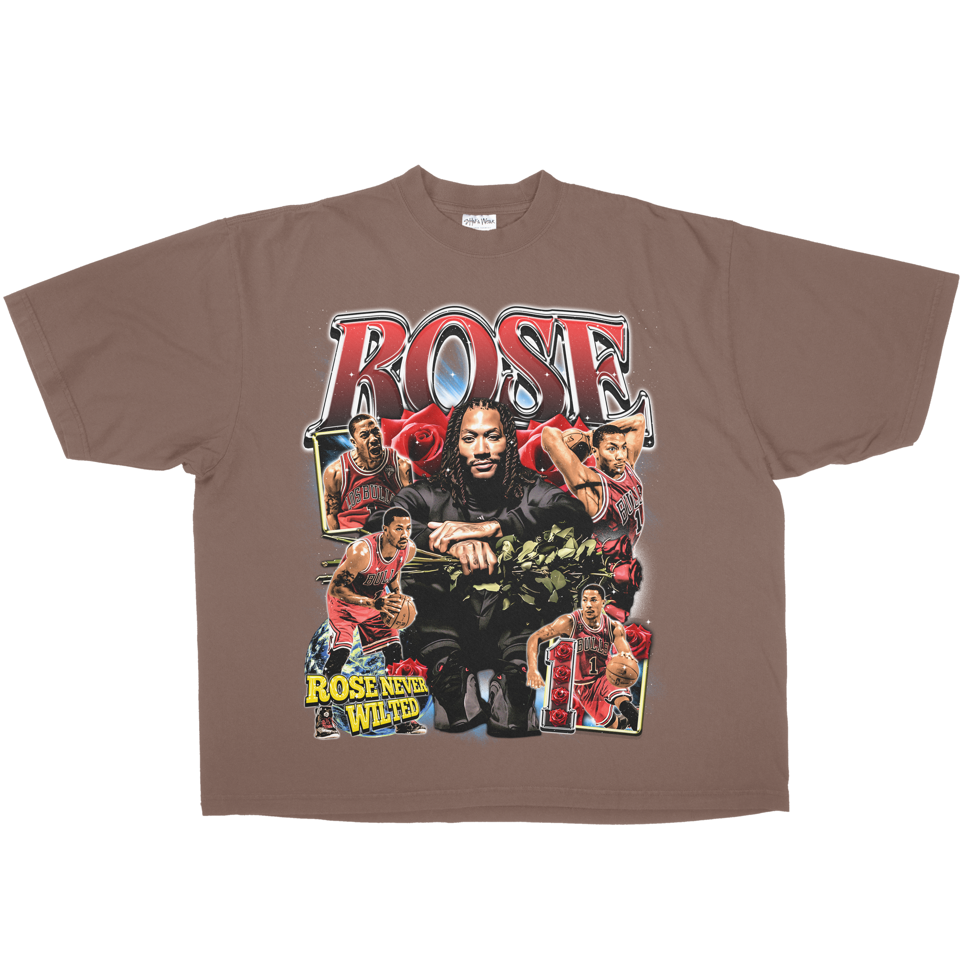 ROSE OVERSIZED HEAVYWEIGHT TEE