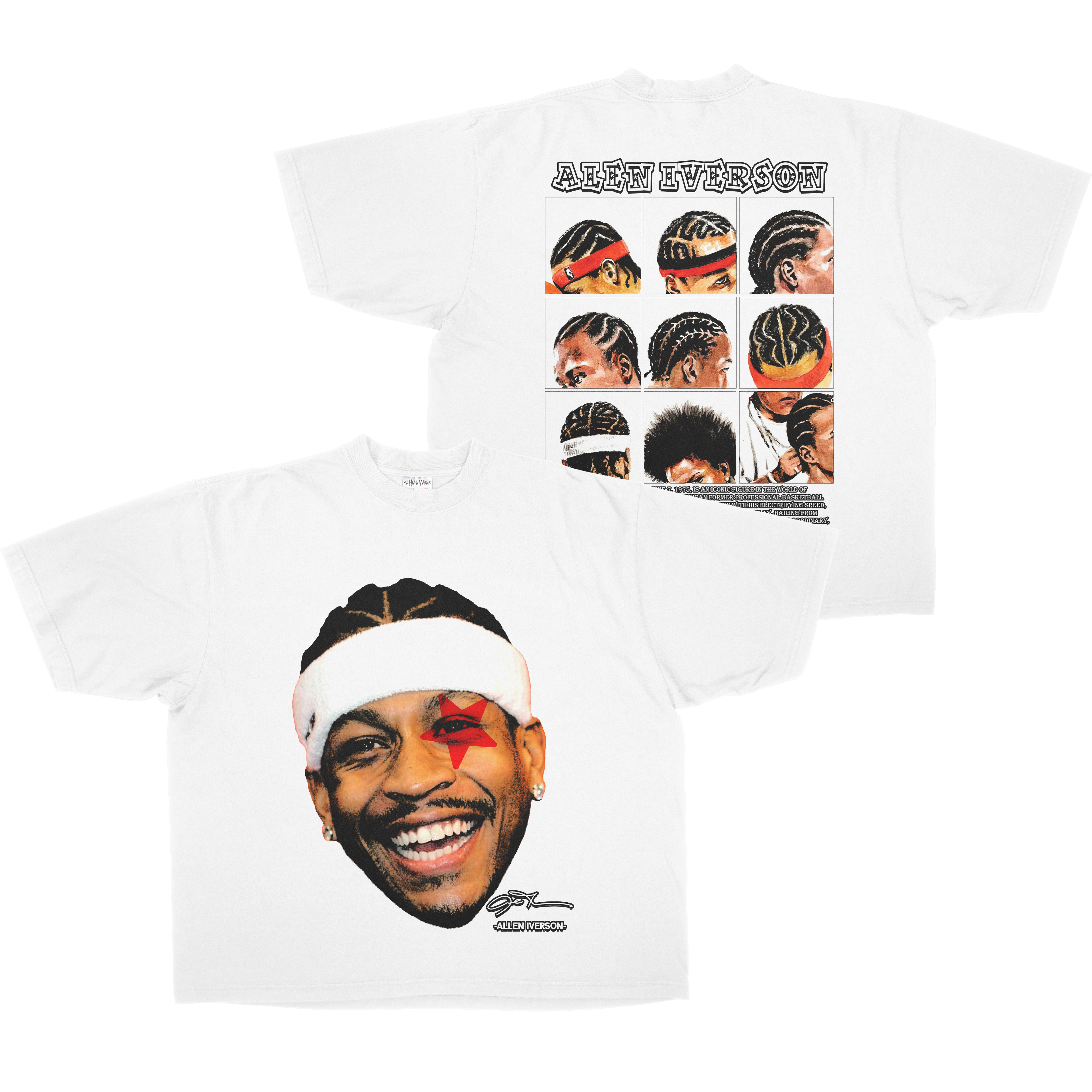 AI BRAIDS OVERSIZED HEAVYWEIGHT TEE