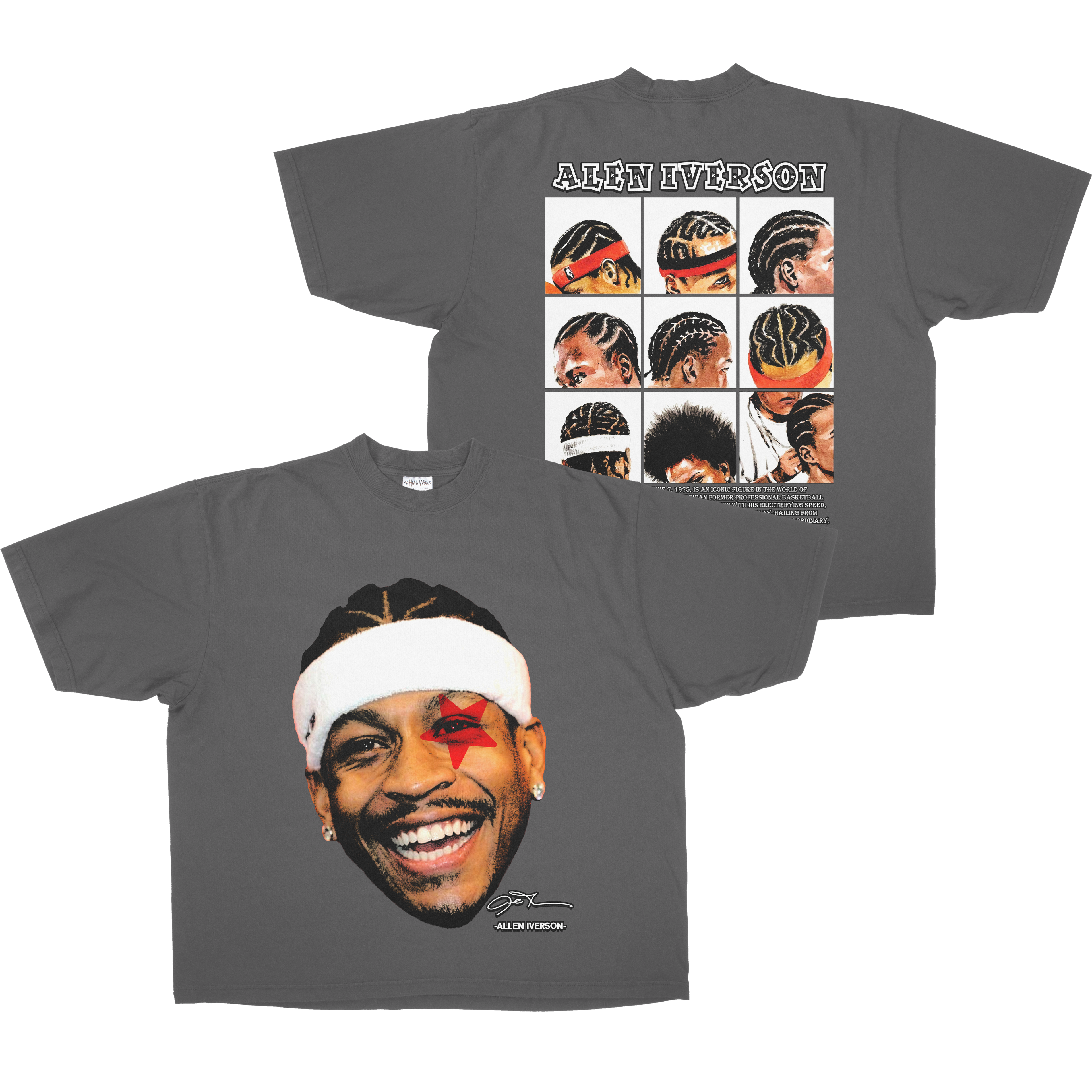 AI BRAIDS OVERSIZED HEAVYWEIGHT TEE