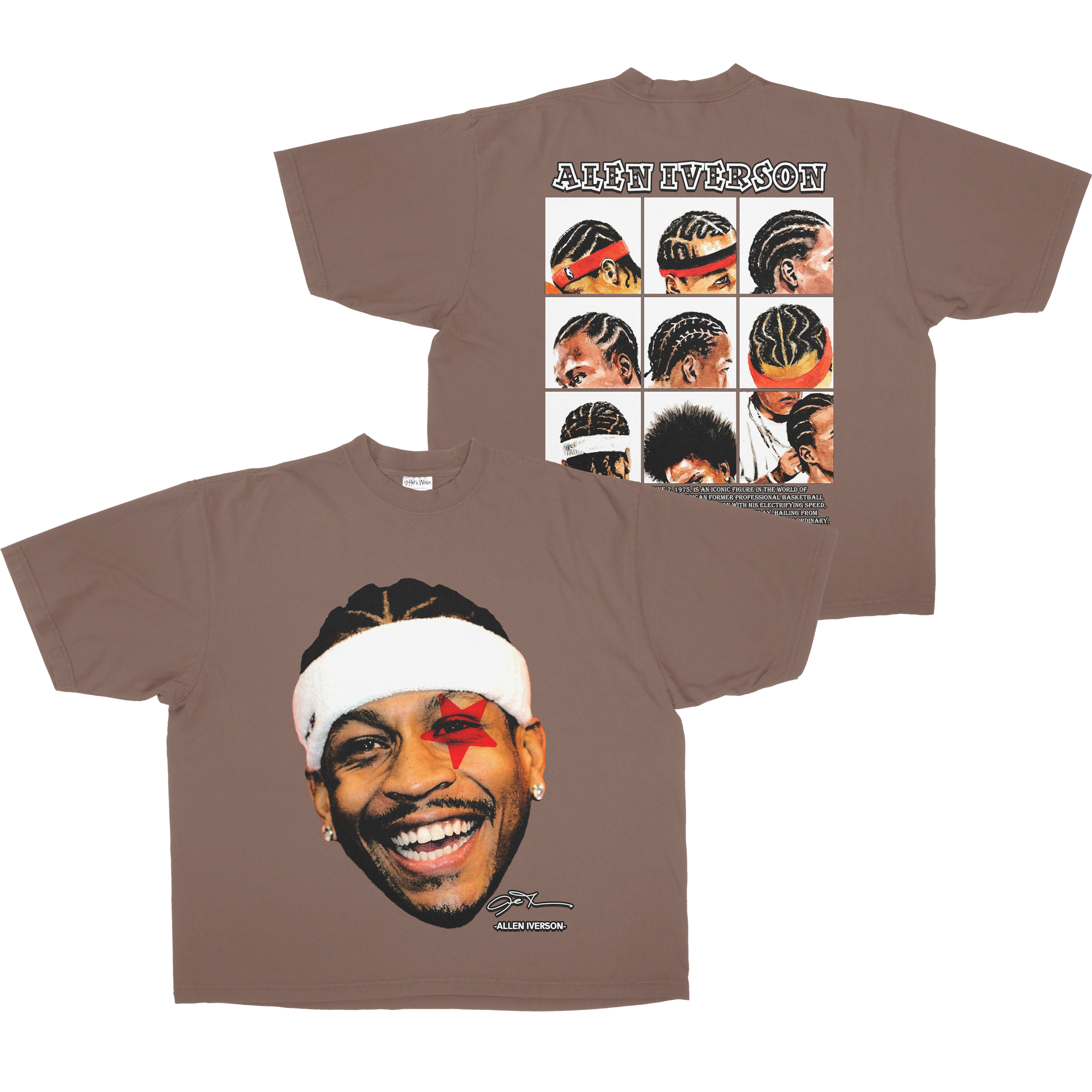 AI BRAIDS OVERSIZED HEAVYWEIGHT TEE