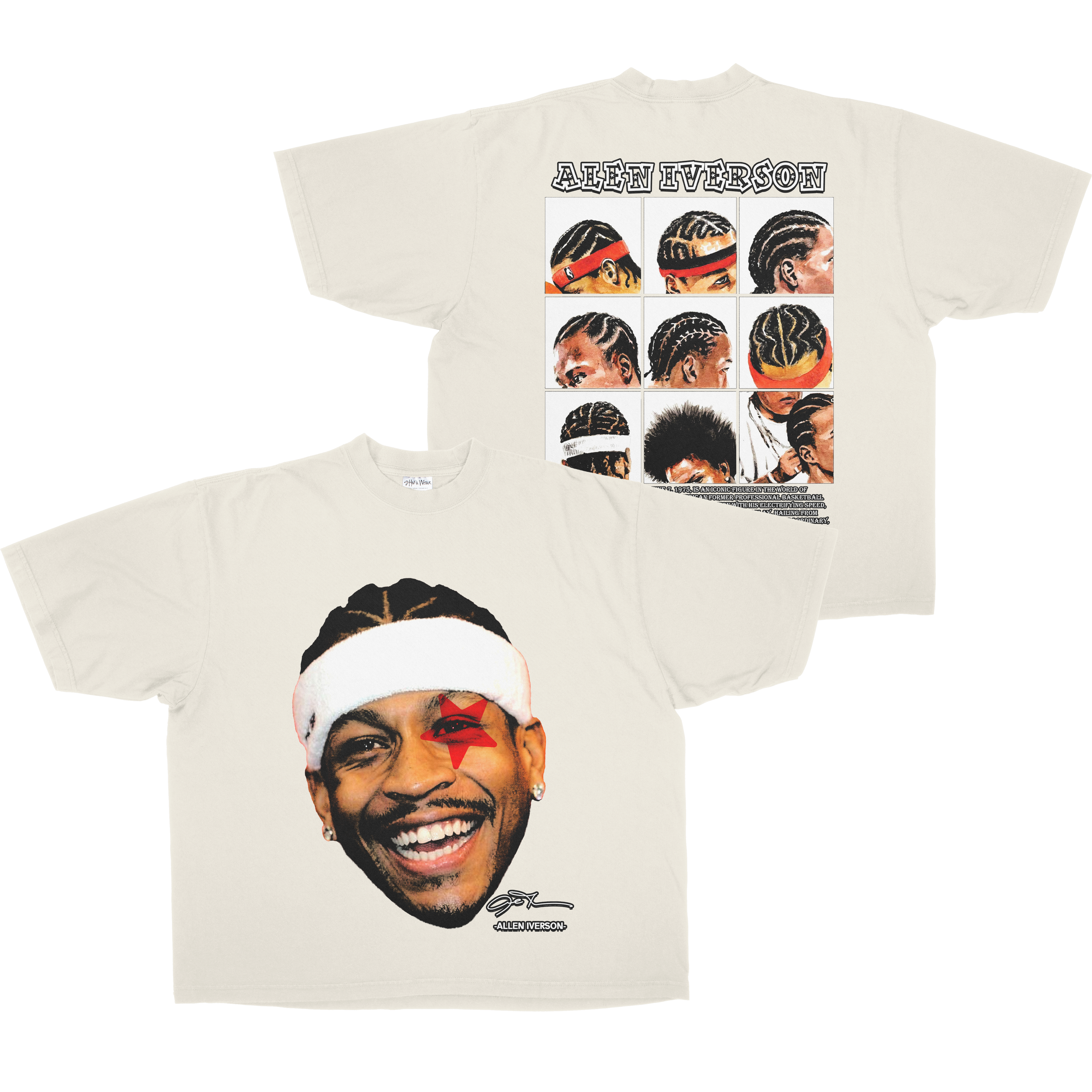 AI BRAIDS OVERSIZED HEAVYWEIGHT TEE