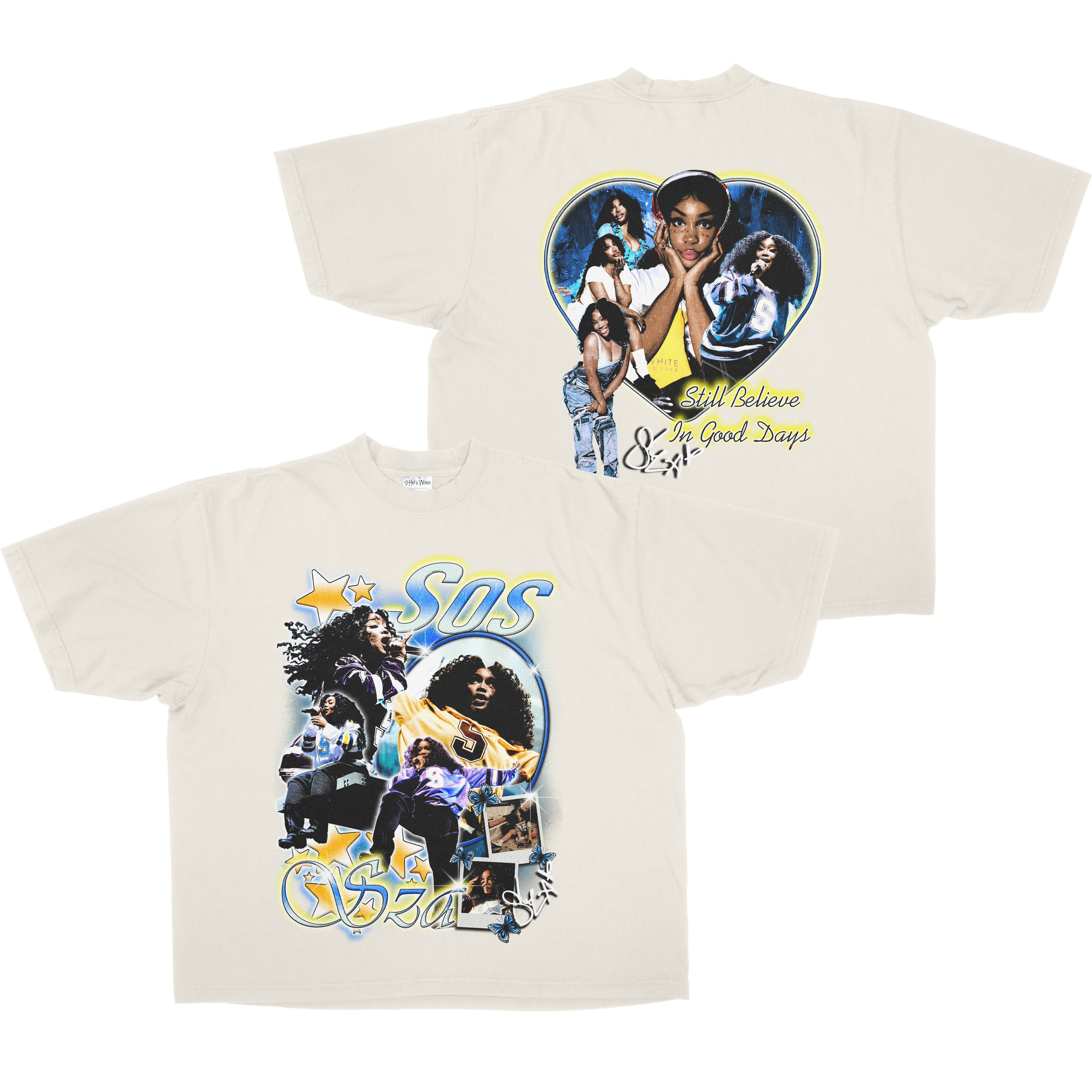 HEART SOS OVERSIZED HEAVYWEIGHT TEE