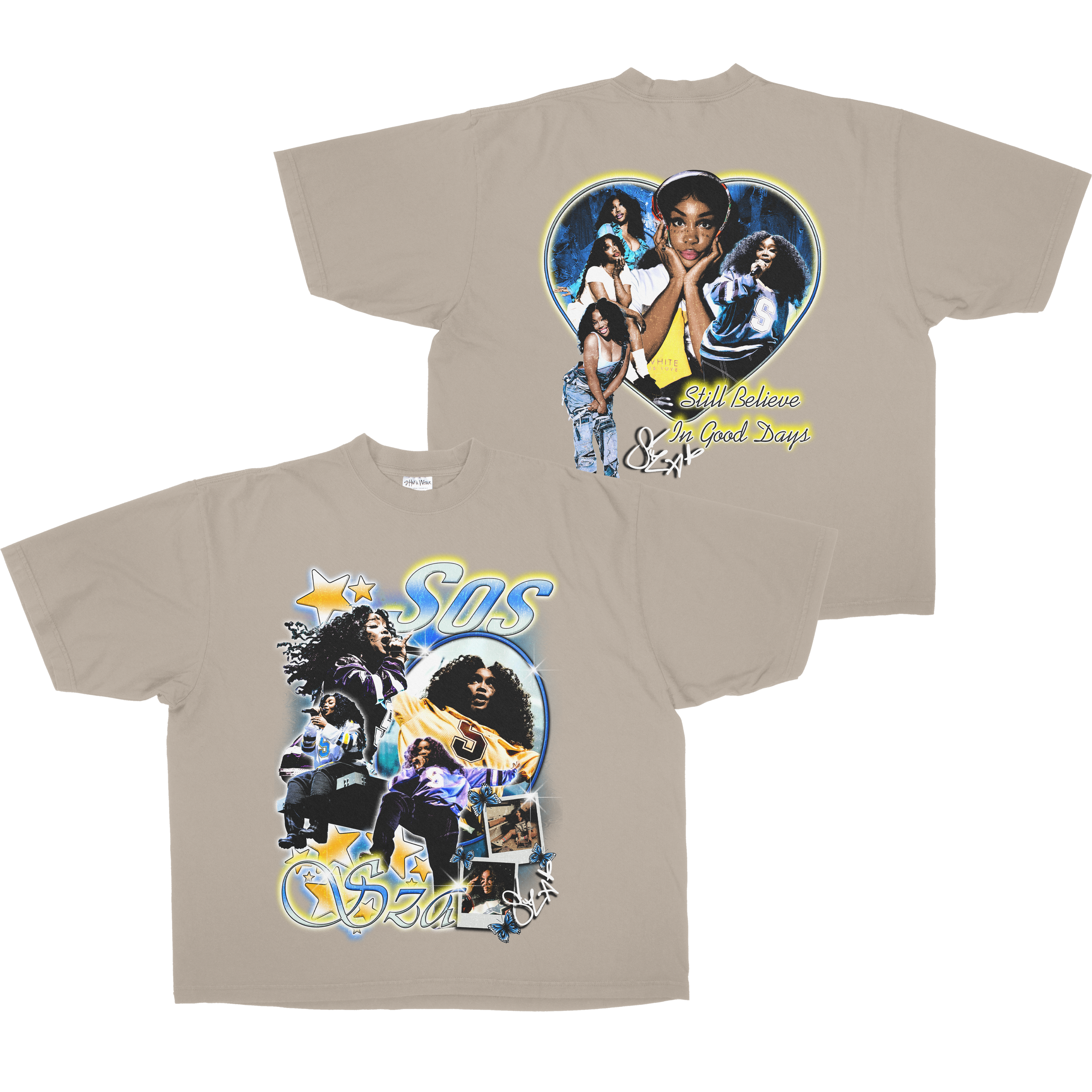 HEART SOS OVERSIZED HEAVYWEIGHT TEE