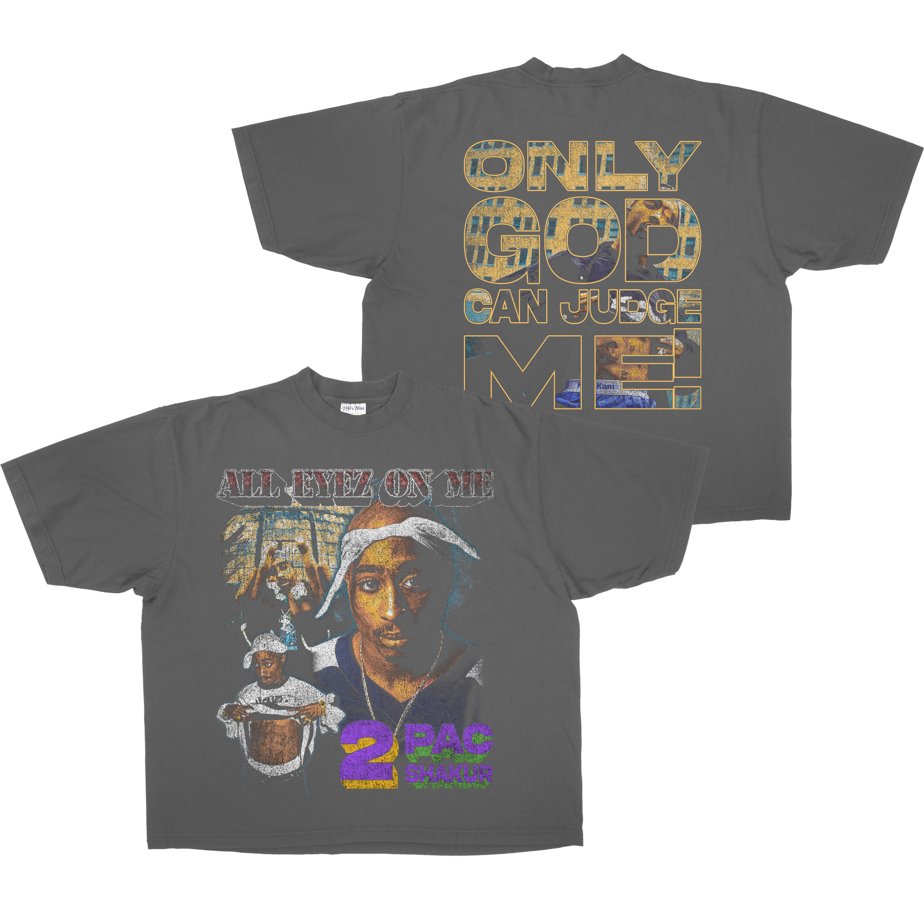 ALL EYEZ ON ME OVERSIZED HEAVYWEIGHT TEE