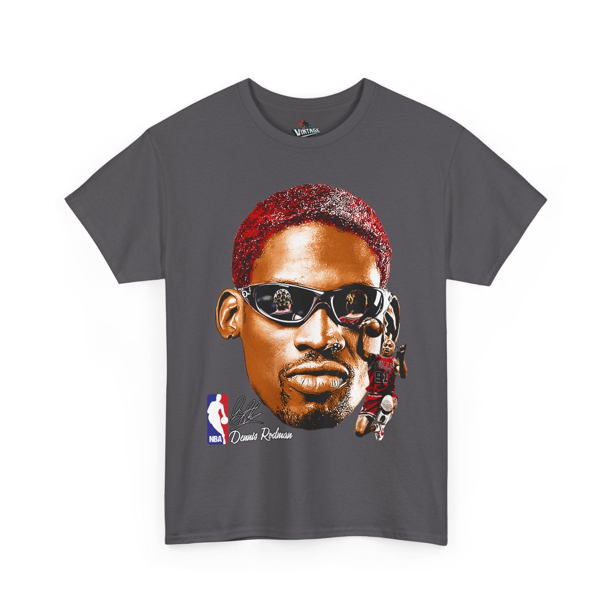 RED BIG FACE MENACE STANDARD TEE