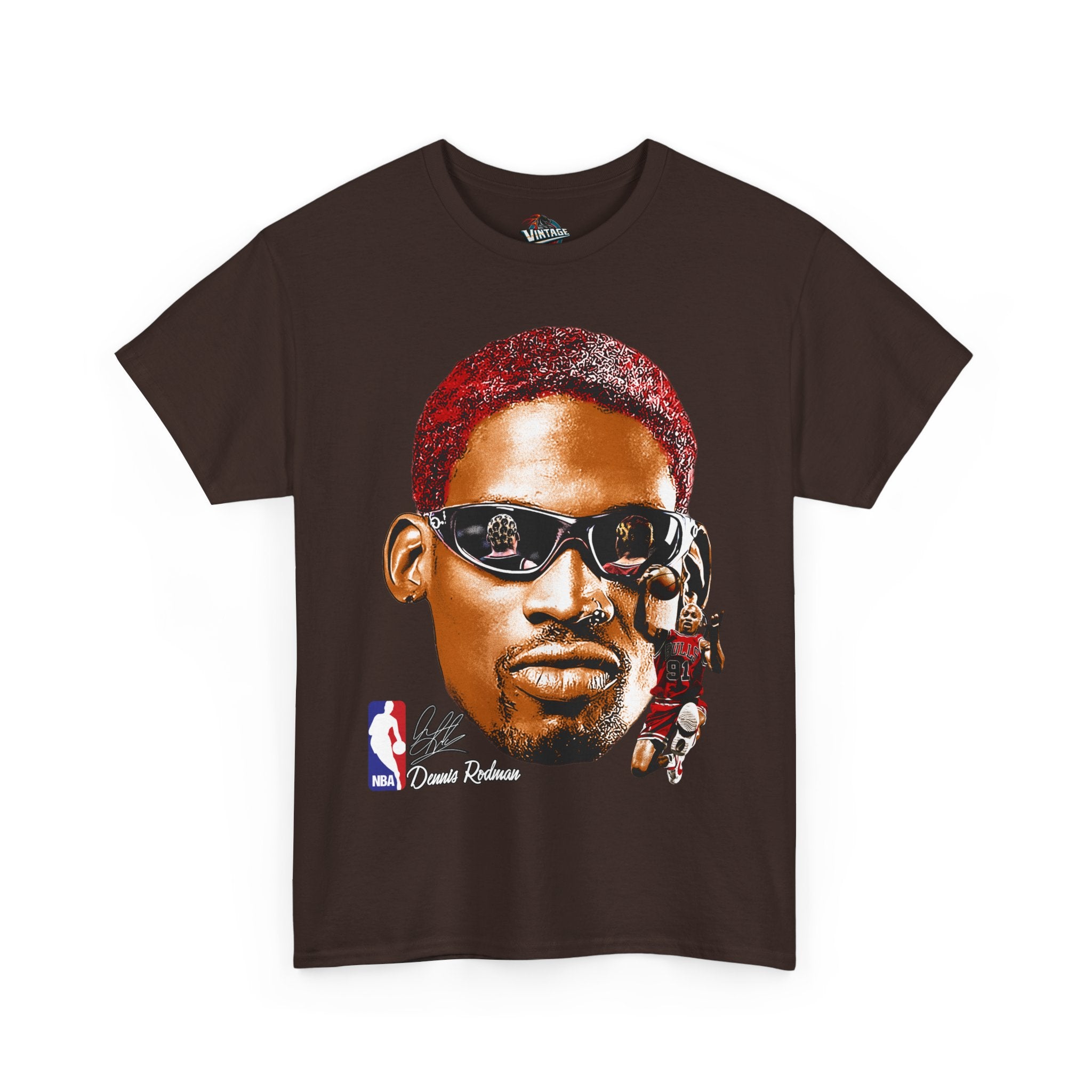 RED BIG FACE MENACE STANDARD TEE