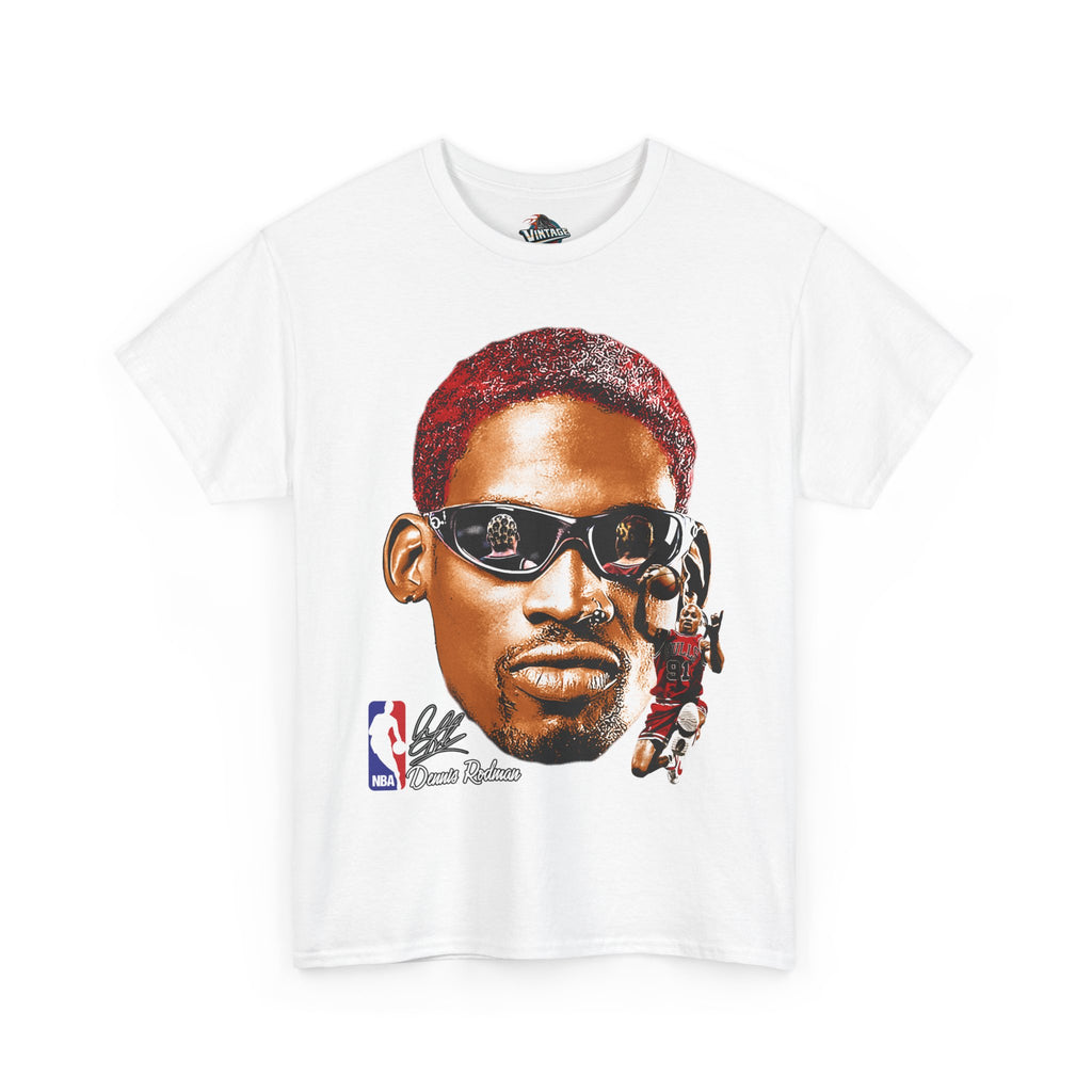 RED BIG FACE MENACE STANDARD TEE